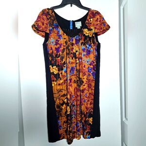 Anthropologie Multicolor Floral Dress